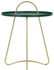 Kovový okrúhly odkladací stolík ø 45 cm Grent – Mauro Ferretti