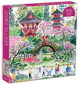 Galison Puzzle Japonská čajová záhrada 300 dielikov