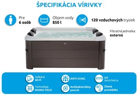 Mspa | Vírivý bazén MSPA Tribeca F-TR062W | 11400268