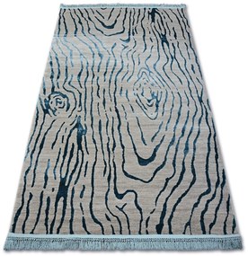 Kusový koberec MANYAS Noria sivomodrý