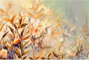 Obraz - Maľované rastliny (90x60 cm)