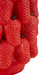 Váza Jahoda 32 cm červená