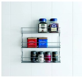 Nástenný oceľový organizér na koreničky – Metaltex