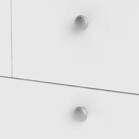 Biela vysoká komoda 82x99 cm Madrid – Tvilum