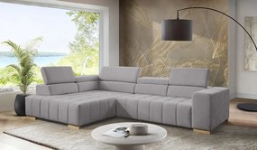 XXXLutz ROHOVÁ SEDAČKA, textil, hnedá MID.YOU - Sedačky - 000694006518