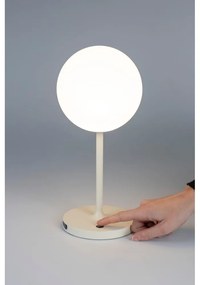 Krémová stmievateľná stolová lampa (výška 33 cm) Hub – White Label