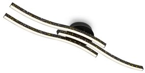 Brilo - LED Stropné svietidlo LED/19W/230V 3000K čierna