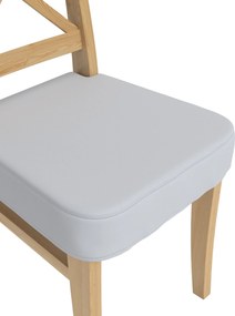Sedák na stoličku Ingolf farba produktu ružová látka zapletaná
