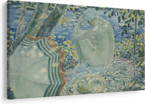 Obraz - Frederick Carl Frieseke, On the Bank, reprodukcia (90x60 cm)