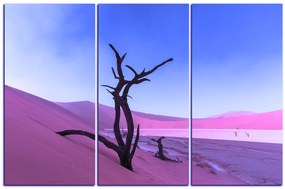 Obraz na plátne - Mŕtvy strom v dunach 1130FB (90x60 cm  )