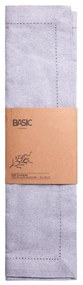 Svetlosivý bavlnený behúň na stôl 50 x 140 cm – Basic Ambiente - 596403