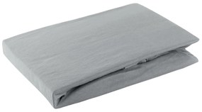 JERSEY PRESTIERADLO 180X200 CM, VÝŠKA 30 CM SIVÉ