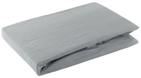 JERSEY PRESTIERADLO 180X200 CM, VÝŠKA 30 CM SIVÉ