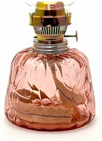 Petrolejová lampa POLY 38 cm medená