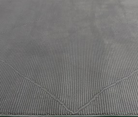 BE Koberec Zurich 1903 GREY – sivý obdĺžnikový Rozmer: 200x290 cm