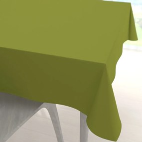 Biante Dekoračný štvorcový obrus Rongo RG-095 Olivovo zelený 140x140 cm