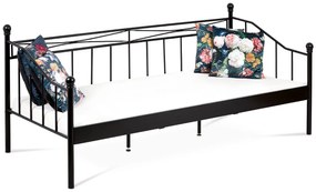 Posteľ 90x200cm BED-1905 BK čierna Autronic
