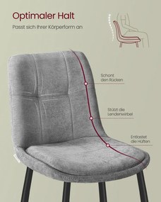 Sada 2 jedálenských stoličiek KDC151G01