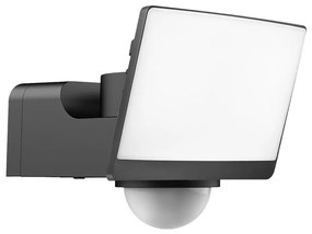 LED reflektor DAVOS s pohybovým a súmrakovým senzorom, LED/30W/230V, IP54, čierny