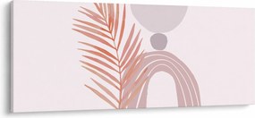 Obraz - Fialový minimalizmus N⁰1 (120x50 cm)