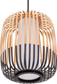 Toolight Toolight, stropné svietidlo 1xE27 APP1274-1CP, prírodná hnedá-čierna, OSW-00920