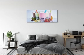 Obraz plexi Mliečne koktaily s ovocím 120x60 cm