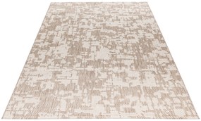 Obsession, Kusový koberec My Tallinn 542 Taupe - na von aj na doma, 80x150, béžová, chodba / predsieň