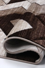 Koberec Cosmic Carving 5103 CREAM/BROWN rozmery koberec: 120x170 cm