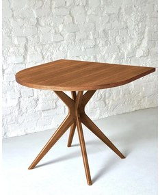 Jedálenský stôl v dekore duba 90x90 cm Jubi – Ragaba