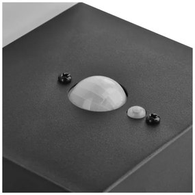 LED solárne nástenné svietidlo so senzorom LED/4,4W/3,7V 2200 mAh IP44