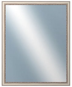 DANTIK - Zrkadlo v rámu, rozmer s rámom 80x100 cm z lišty PROVENCE biela (2652)