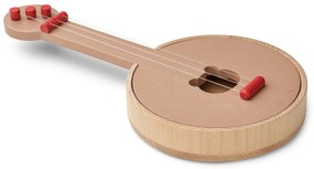 LIEWOOD Drevené banjo Chas Apple Red/Tuscany Rose