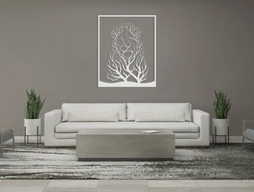 drevko 3D obraz na stenu Lev a stromy Rozmer obrazu: 40,5 x 32,5 cm, Farba dekorácie: Čierna