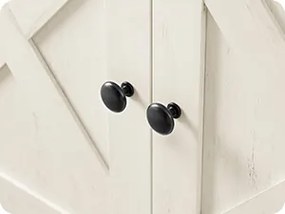 Kočičí toaleta Leader bílá/hnědá