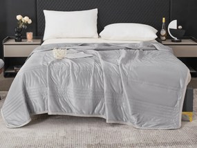 Chladiaca letná prikrývka CELIA, sivá Rozmer: 140 x 200 cm