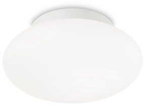 Exteriérové stropné svietidlo Ideal lux 135250 BUBBLE PL1 1xE27 60W biela IP44