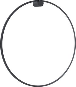 LED Nástenné svietidlo SATURNO LED/46W/230V pr. 80 cm IP44 čierna