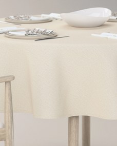 Obrus okrúhly farba produktu béžová látka zapletaná