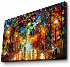 Nástenná reprodukcia na plátne Leonid Afremov, 70 × 45 cm