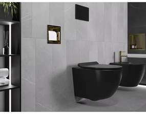 Mexen X-Wall-P zapustený držiak na toaletný papier, zlatá lesklá, 1953