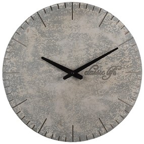 Nástenné okrúhle dizajnové hodiny Classic Life - Ø 40 * 4 cm / 1 * AA