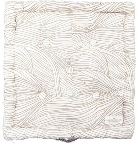 GREEN GATE Prešívaný podsedák Wilja Beige 50 x 50 cm