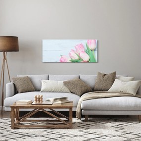 Obraz - Kytica tulipánov (120x50 cm)