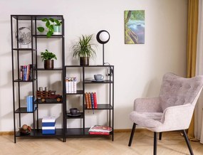 Regál Costa A 70 cm černý