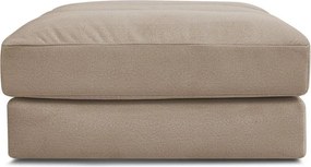 Taupe zamatová podnožka Sierra – Bobochic Paris