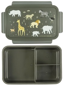 A Little Lovely Company - škatuľka na desiatu - zvieratá zo savany