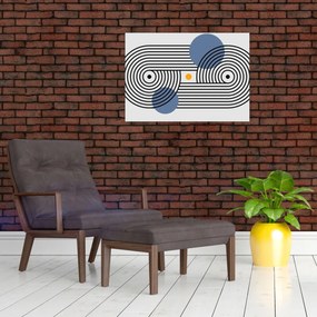 Obraz - Minimalistická abstrakcia N⁰3 (70x50 cm)