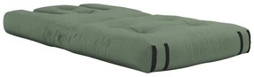 Rozkladacie kreslo so zeleným poťahom Karup Design Hippo Olive Green