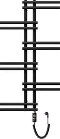 Mexen Jari, elektrické vykurovacie teleso 1005 x 550 mm, 300 W, čierna, W115-1005-550-2300-70