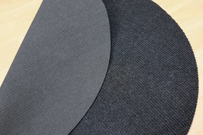 Vopi 67x67 (priemer) kruh Kusový koberec Quick step antracit kruh, šedá, chodba / predsieň